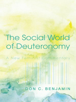 cover image of The Social World of Deuteronomy